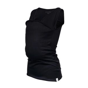 Lalabu Soothe Babywearing Shirt Black Sleeveless Postpartum Nursing Sz M